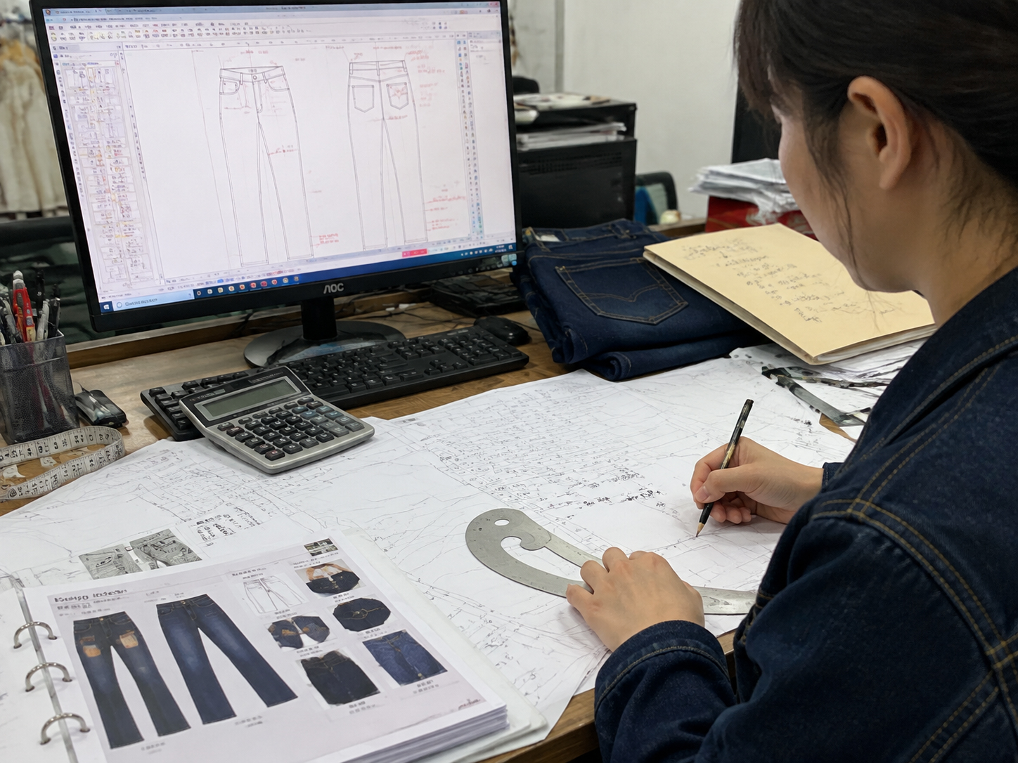 Pattern and sample development
