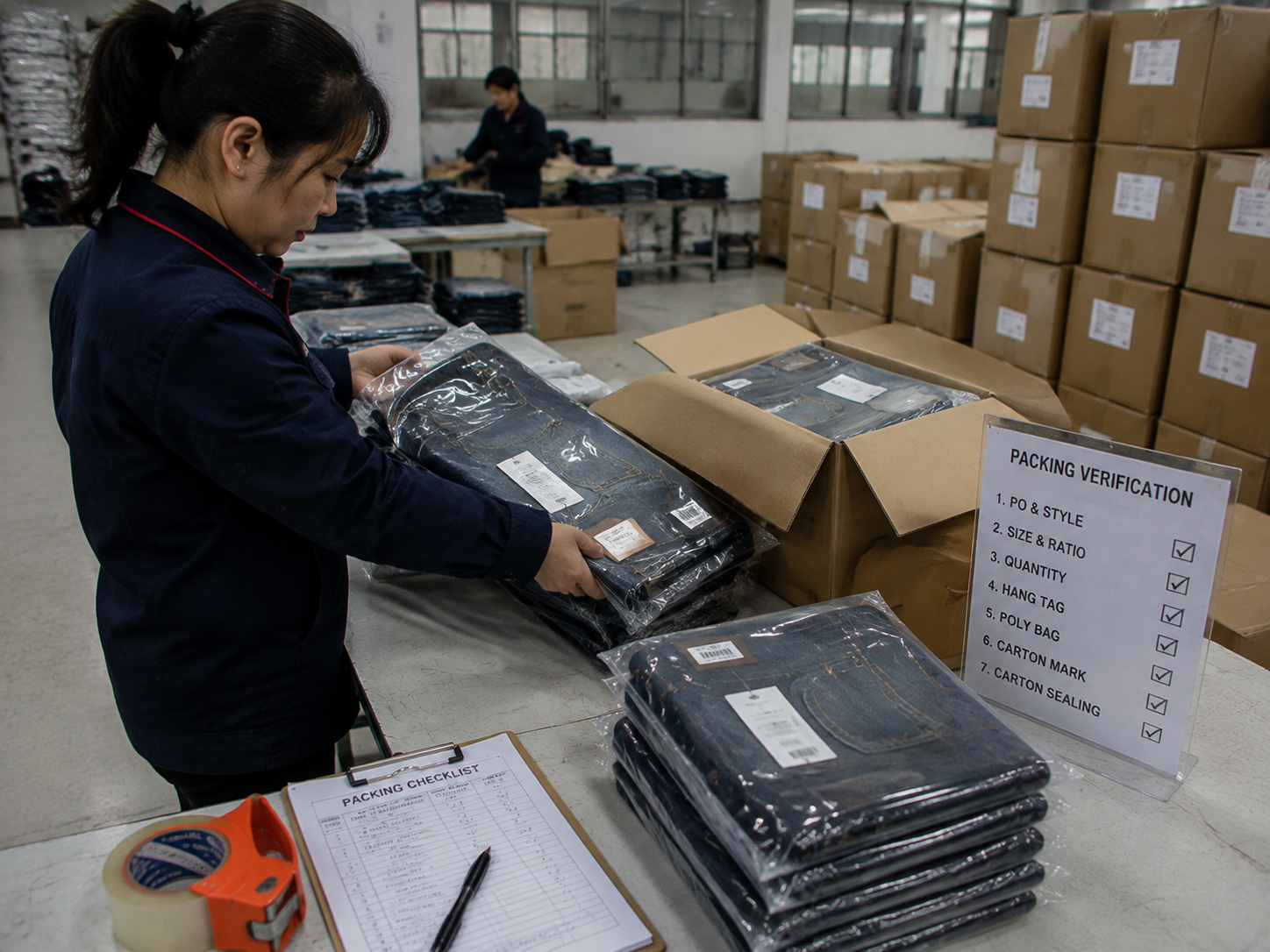 Packing verification
