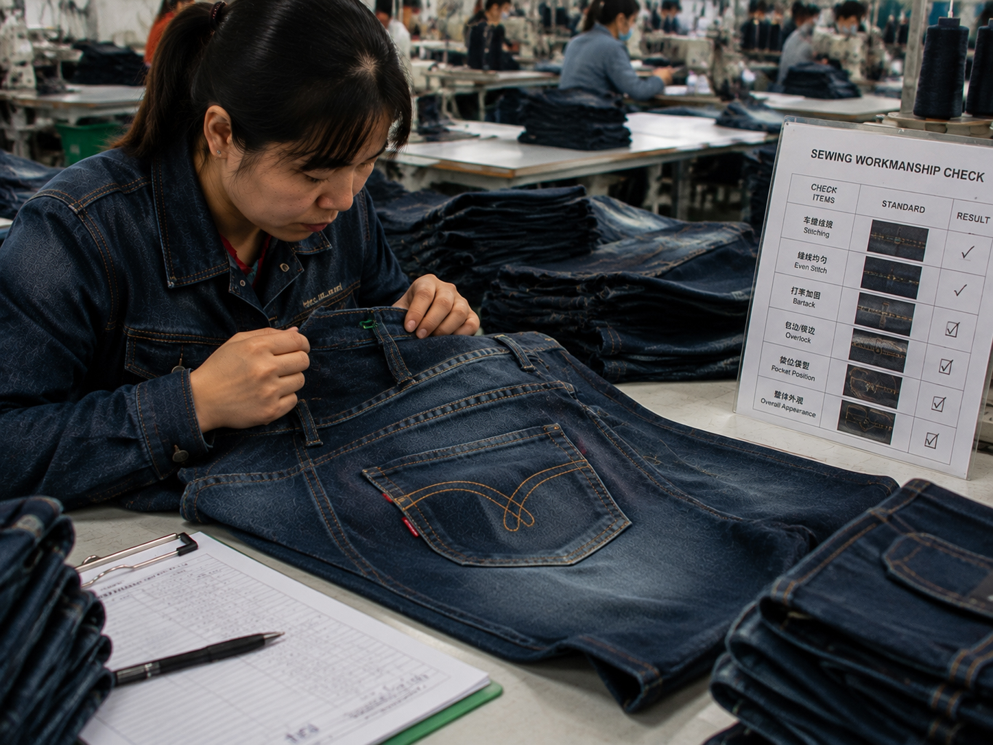 Sewing workmanship